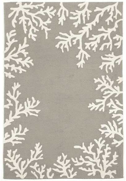 Trans Ocean Capri Coral Border Silver 162047